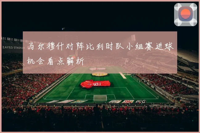 马尔穆什对阵比利时队小组赛进球机会看点解析